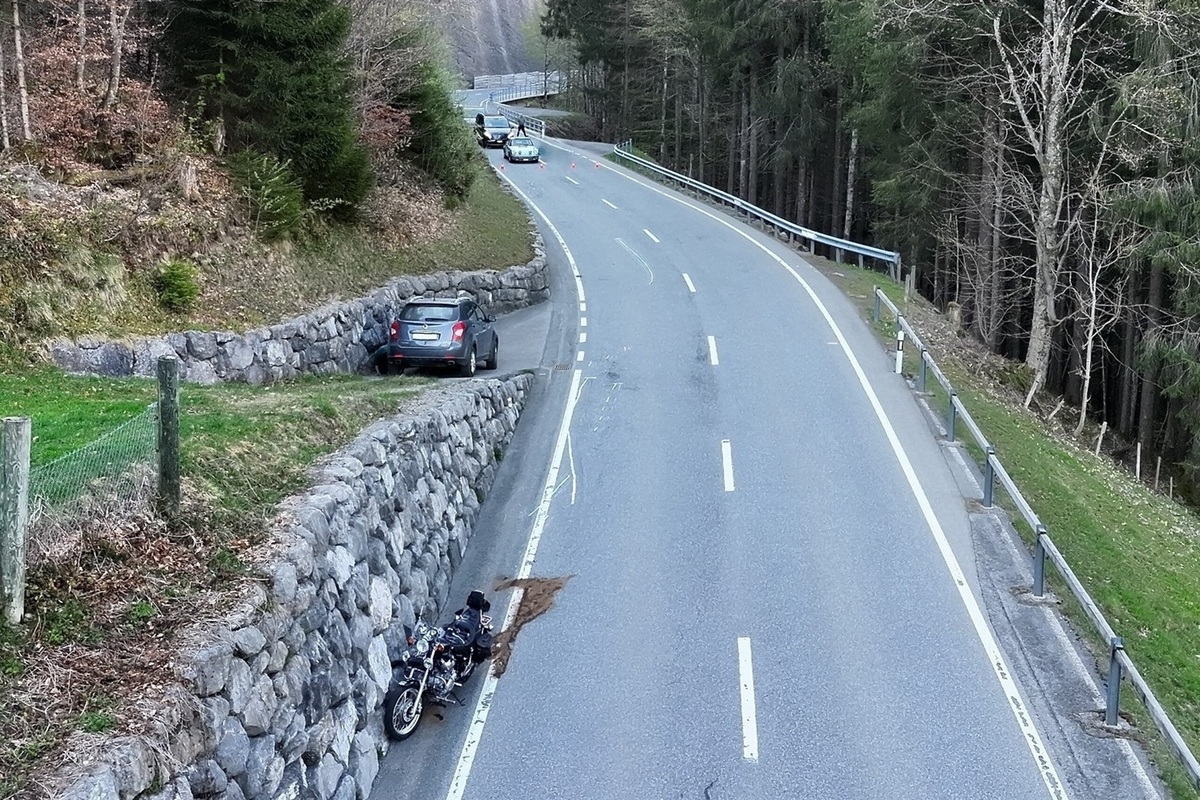 Urnäsch AR – Töfffahrer bei Unfall verletzt
