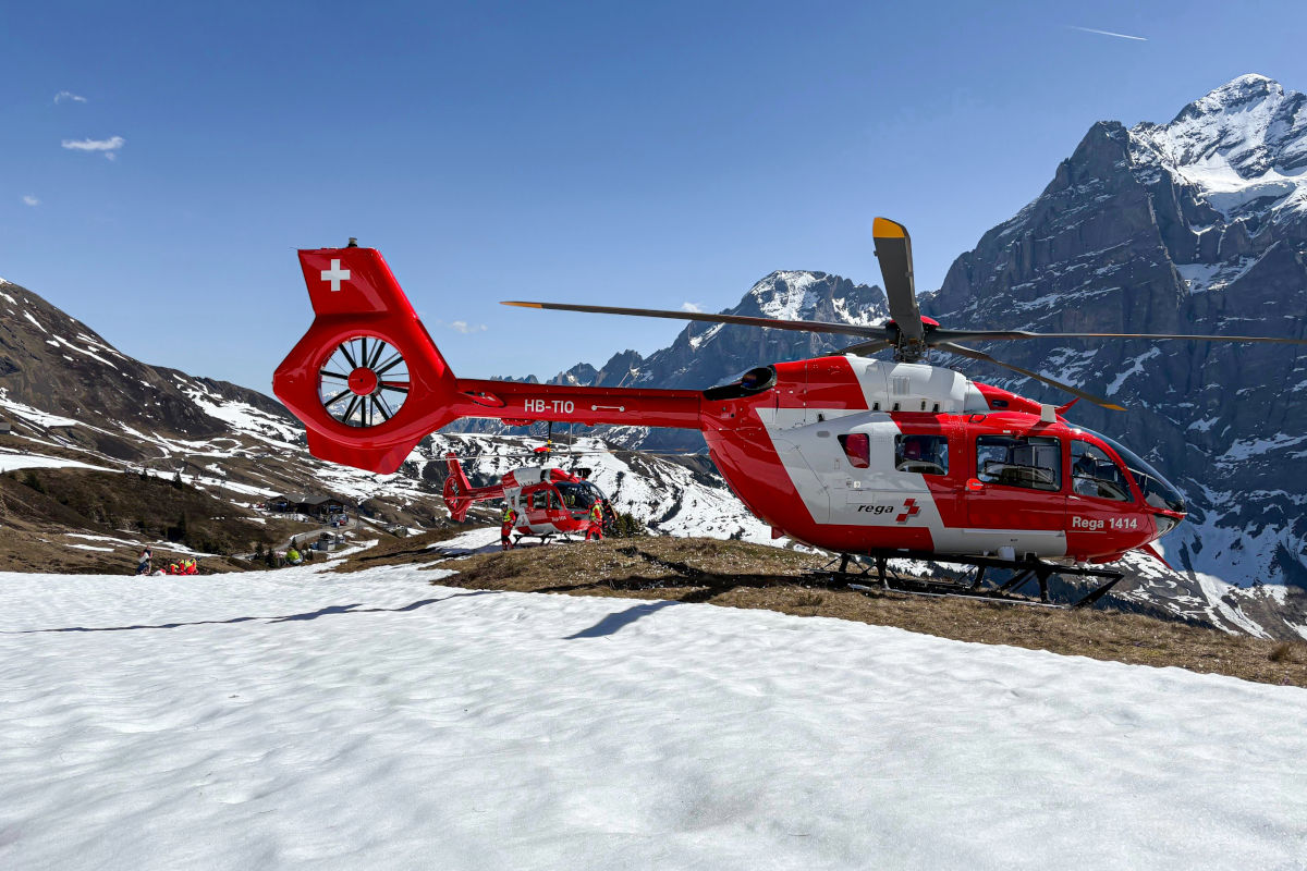 Rund 100 Einsätze für die REGA am Wochenende