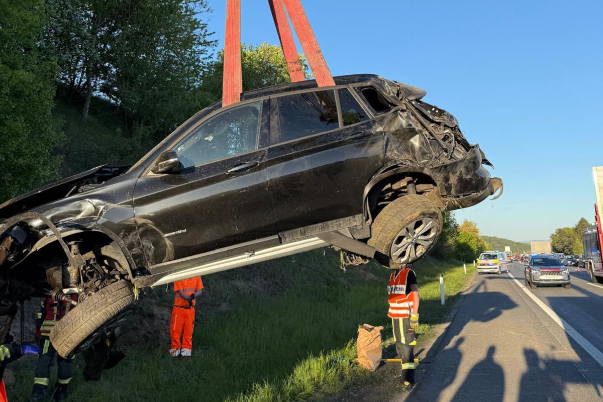 St. Georgen am Ybbsfelde – Schwerer Unfall auf Westautobahn