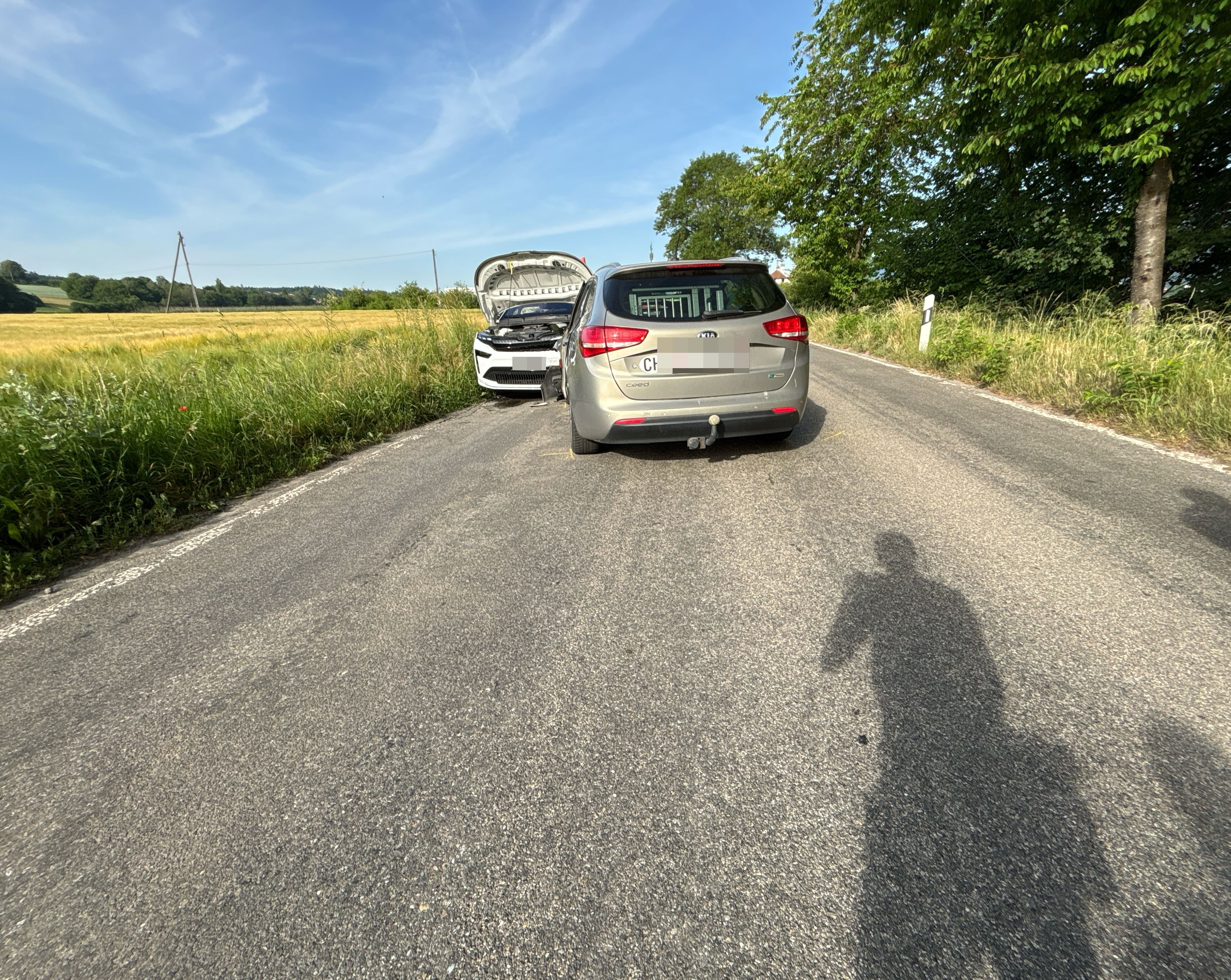 An beiden Fahrzeugen entstand Schaden