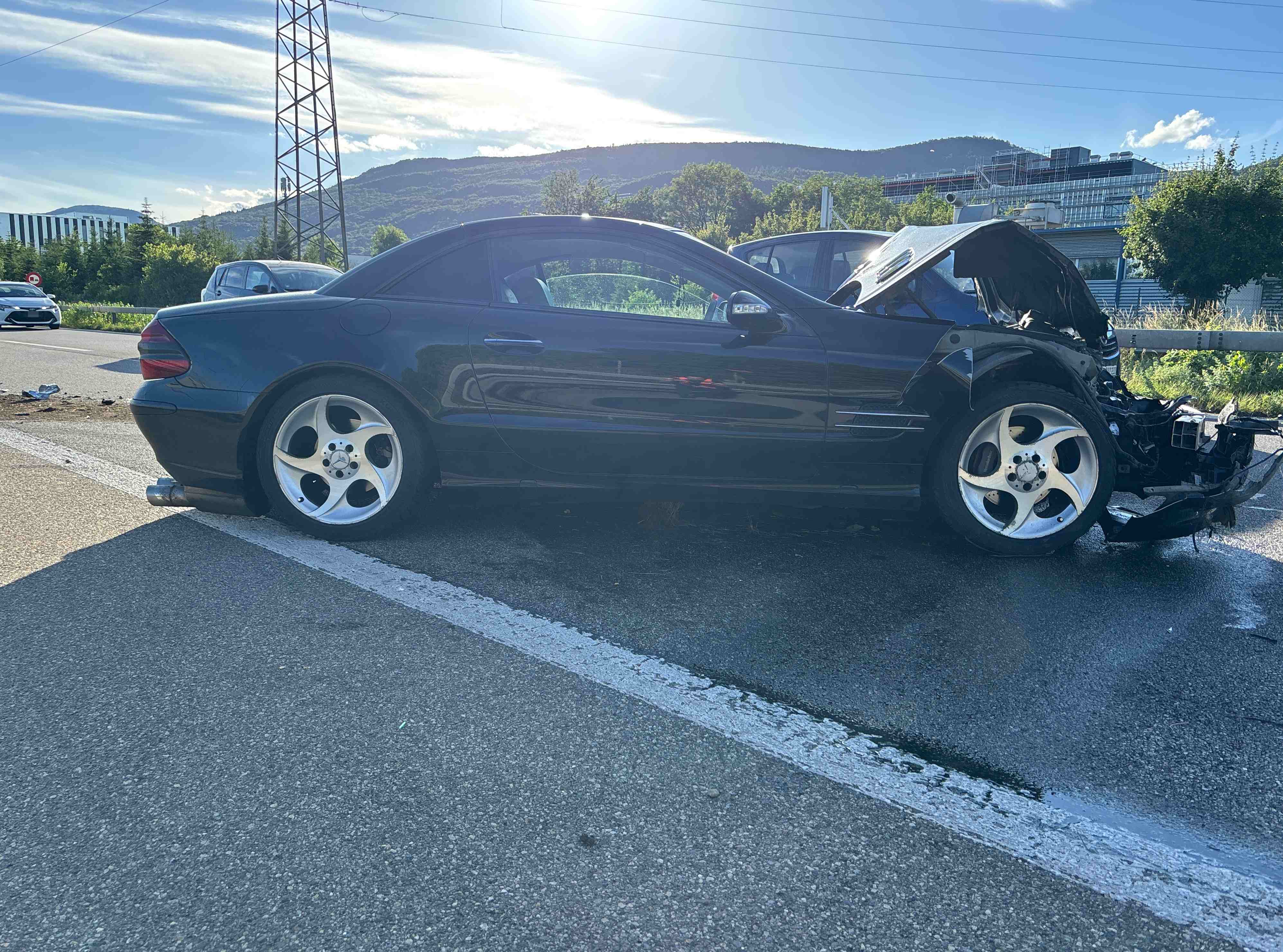 Bei dem Unfall wurde niemand verletzt