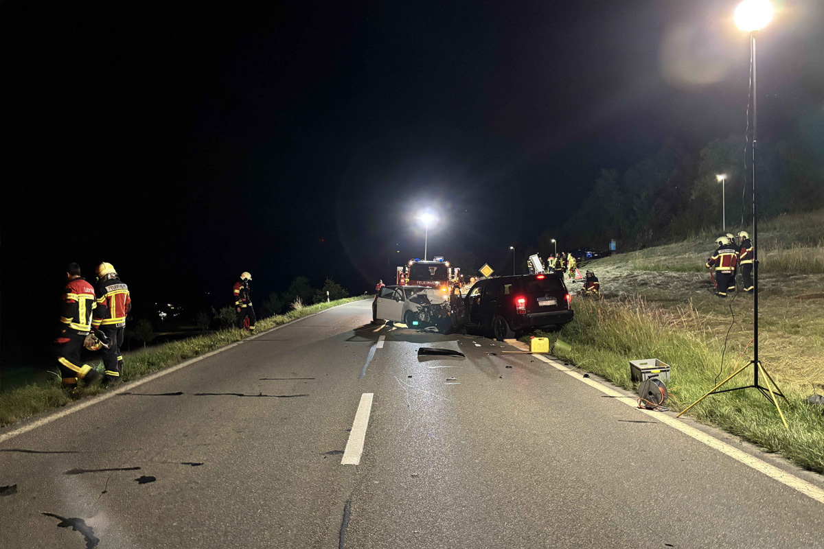 Der Unfall ereignete sich auf der Luzernerstrasse in Moosleerau.