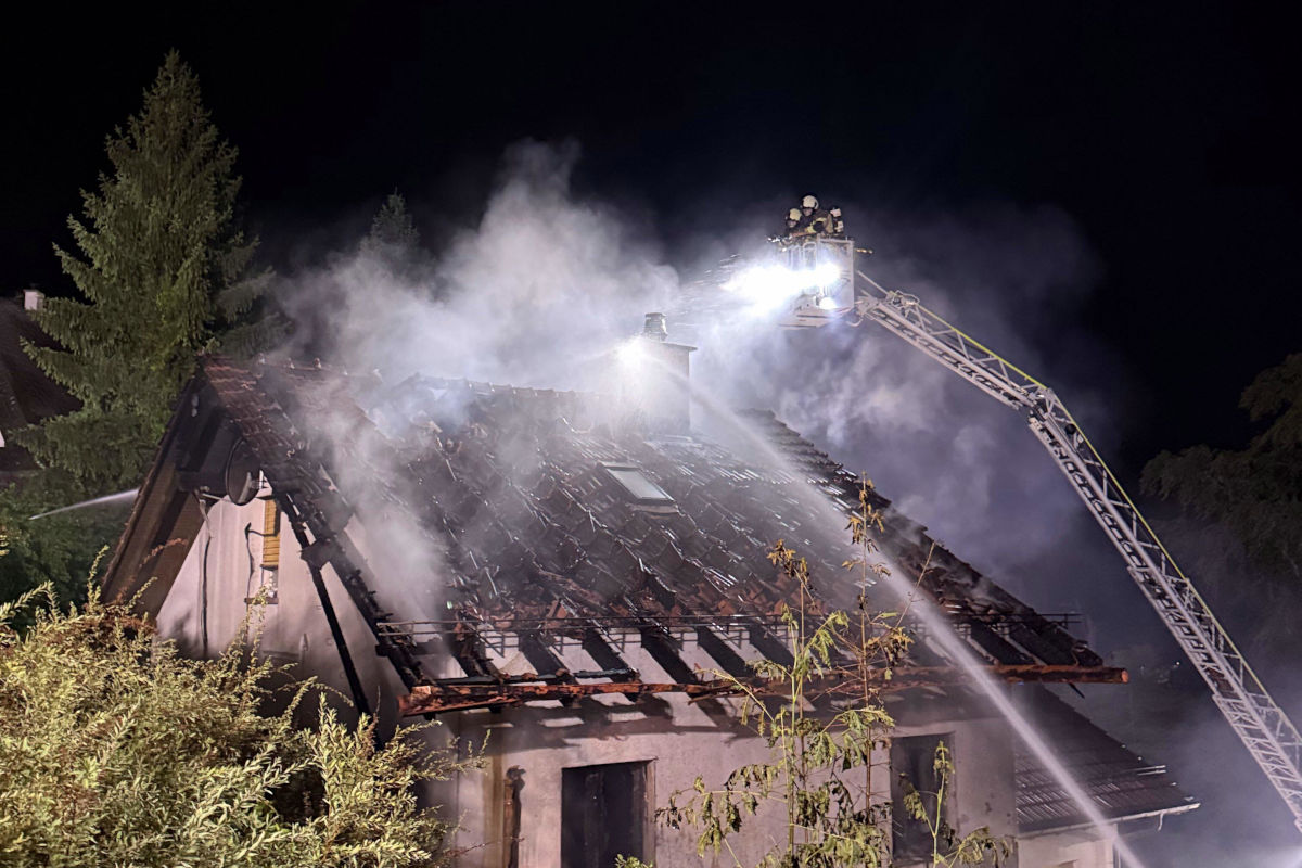 Das Wohnhaus ist nach dem Brand nicht mehr bewohnbar.