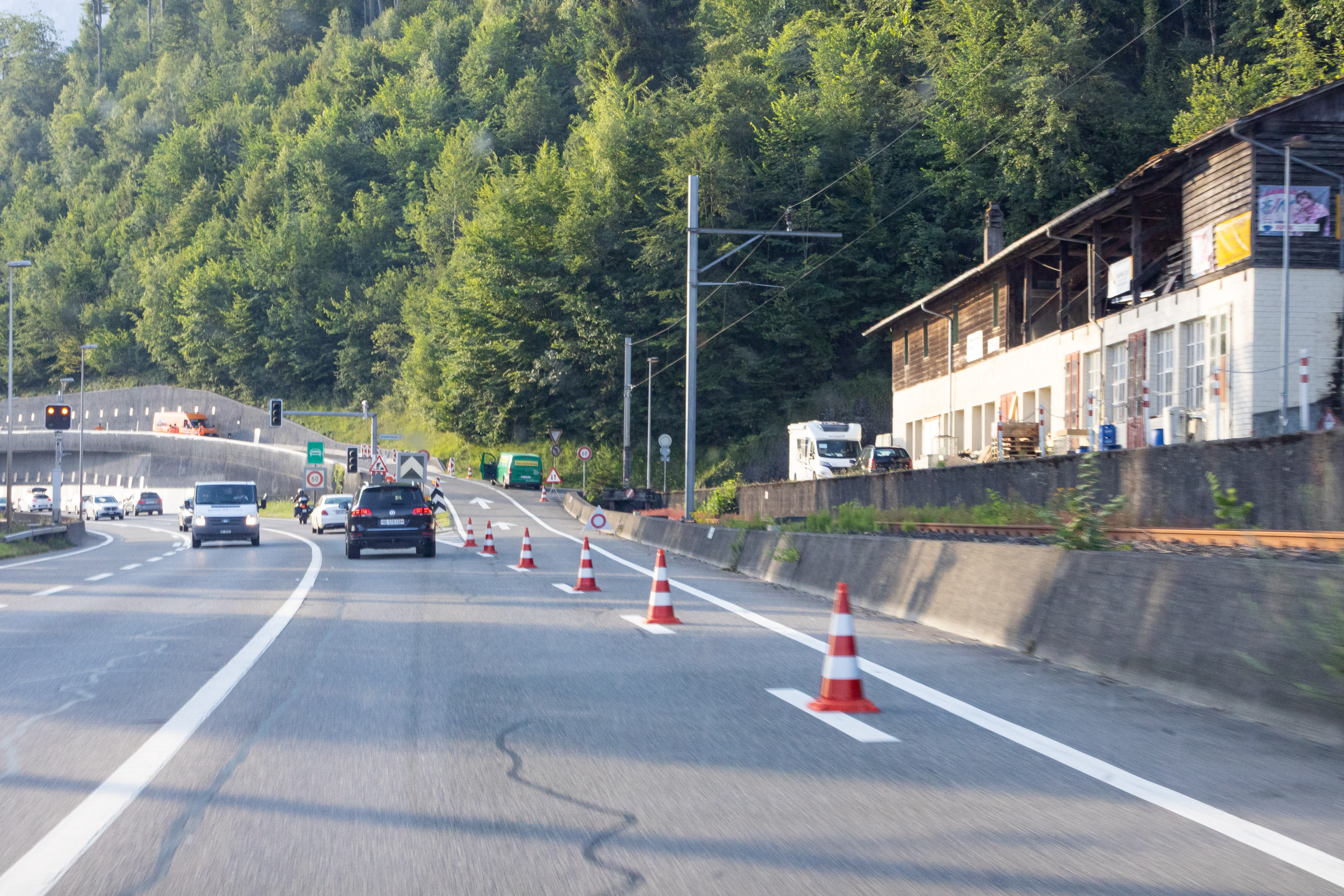 A8 Ausfahrt Leissigen-West