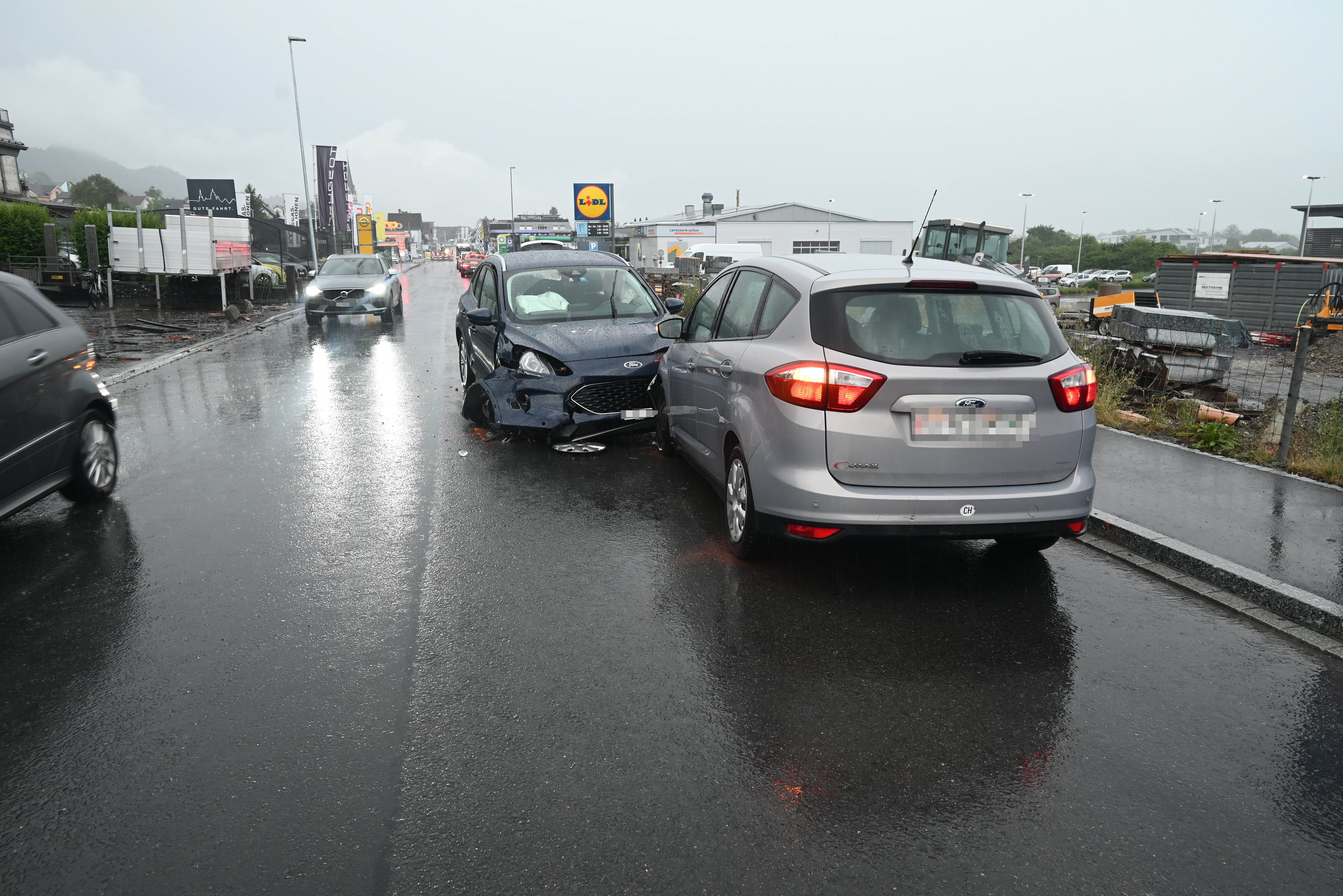 Überblick Unfallort