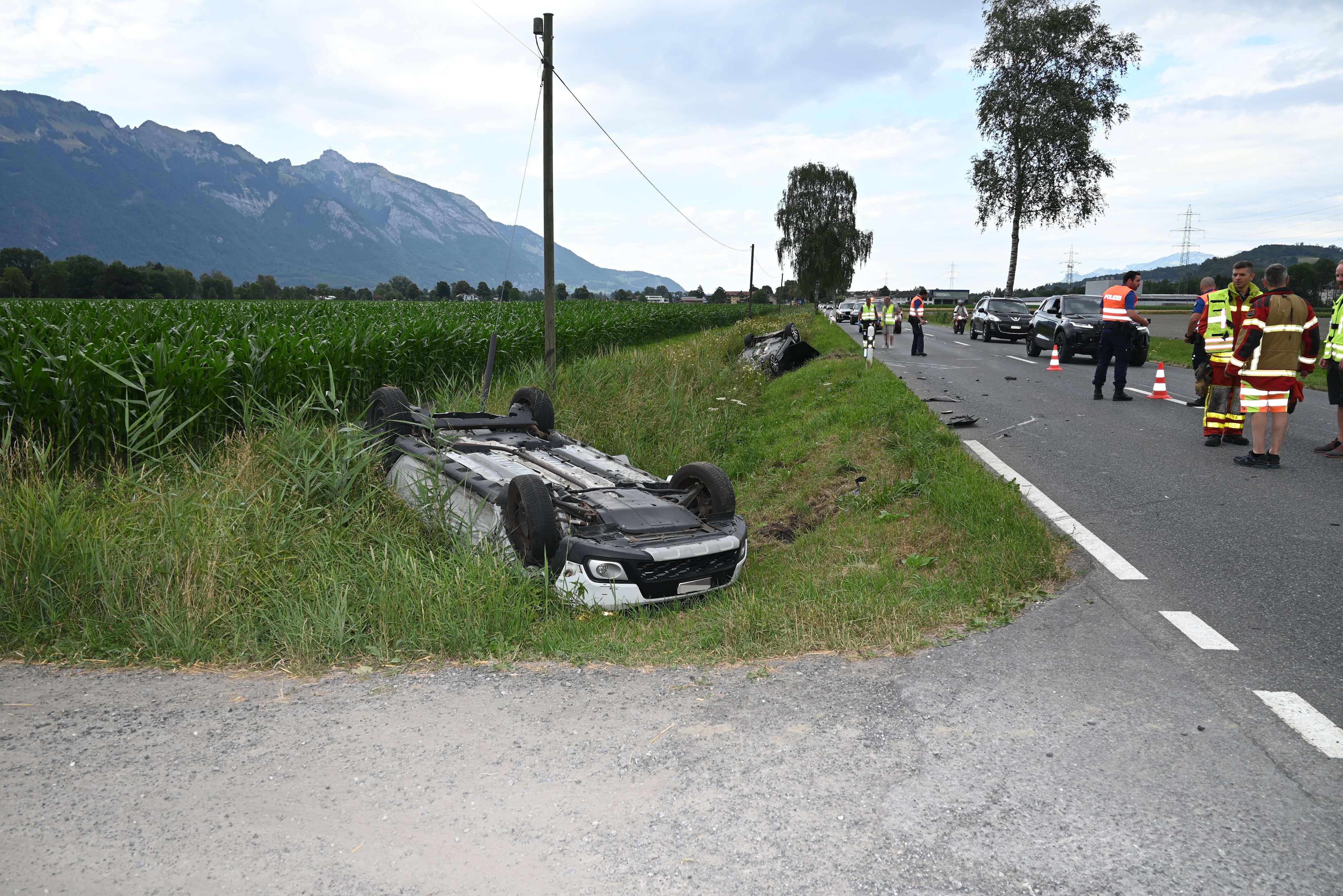 Überblick Unfallort