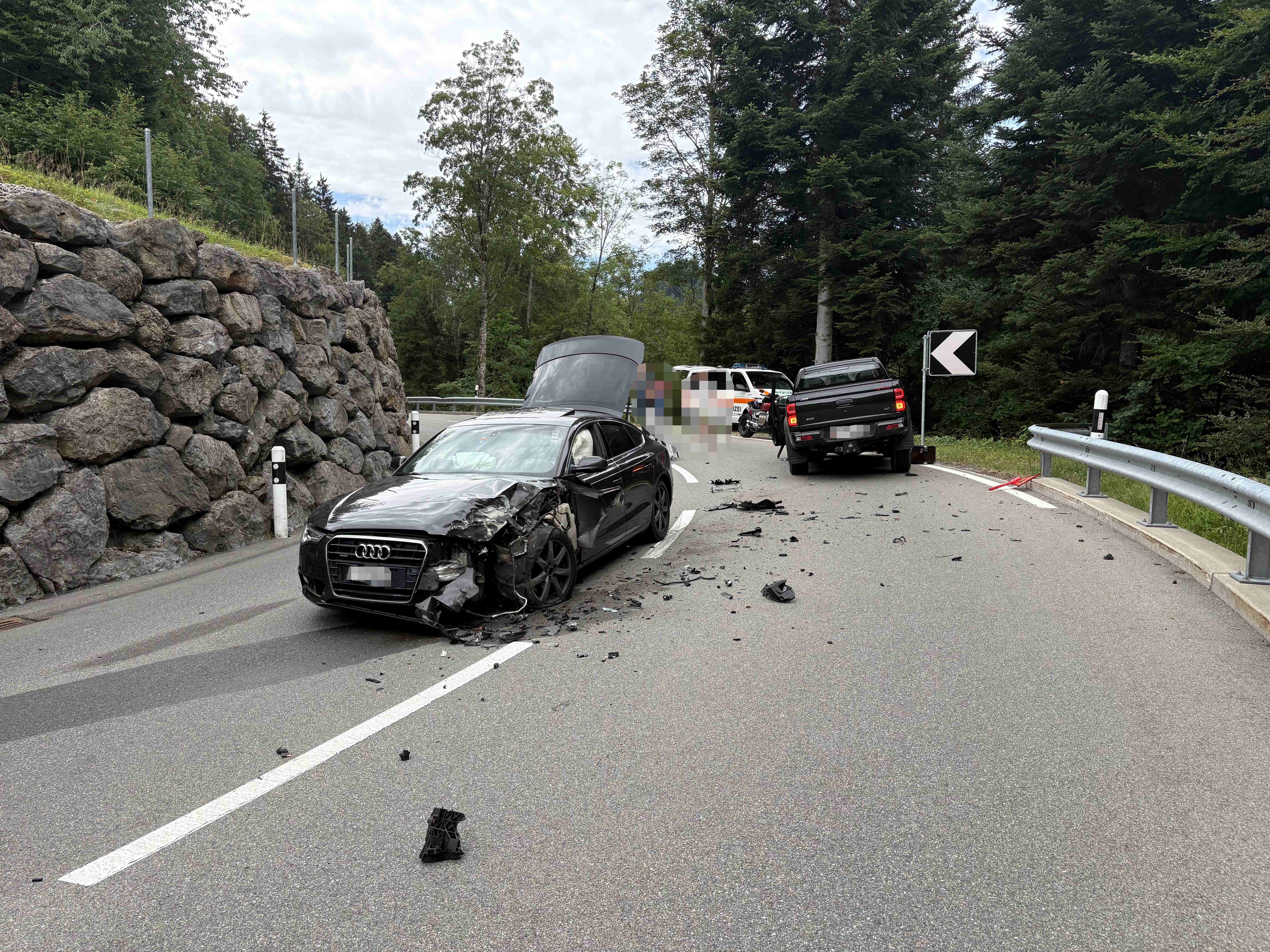 Überblick Unfallort