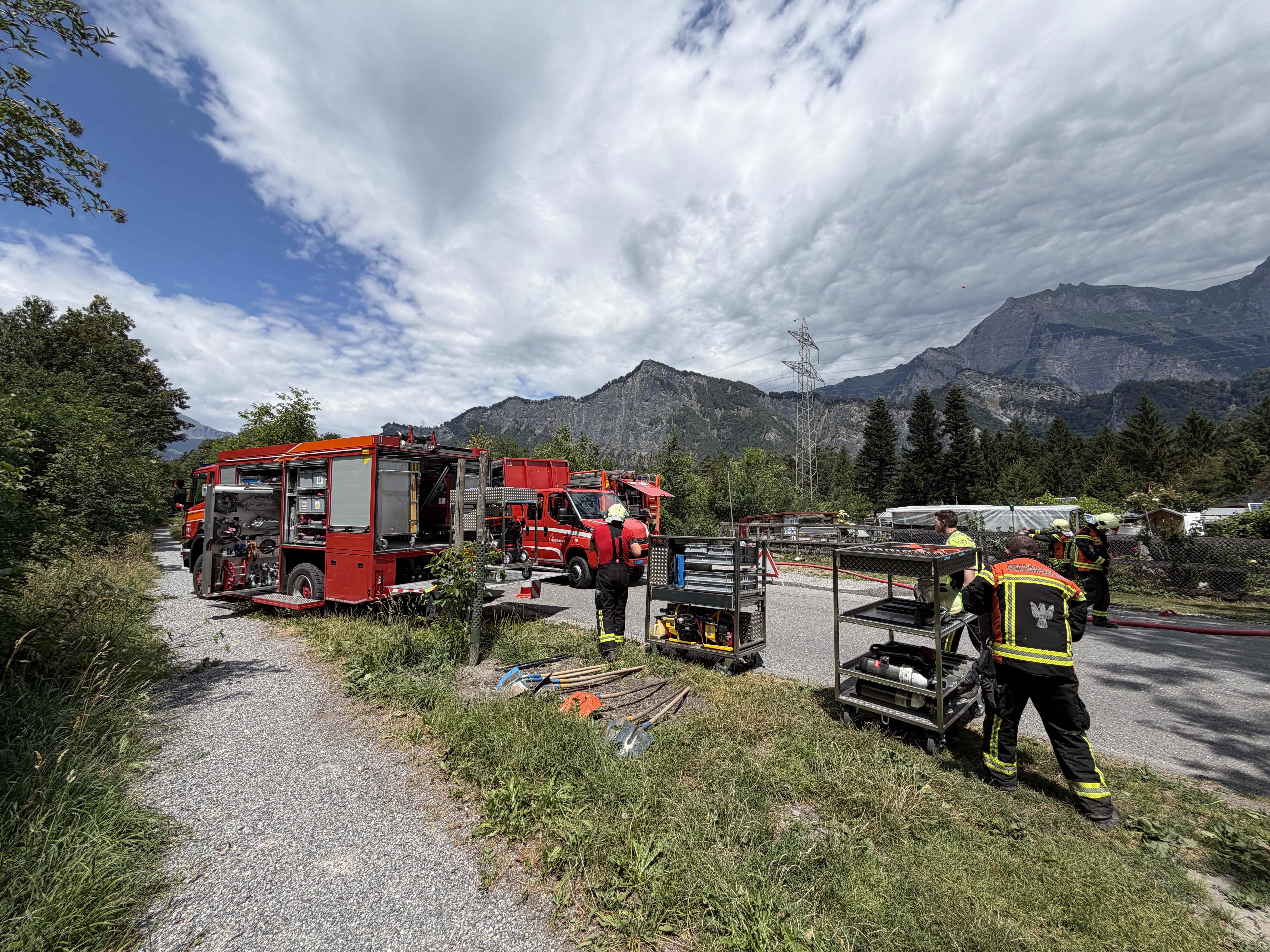 Feuerwehr im Einsatz