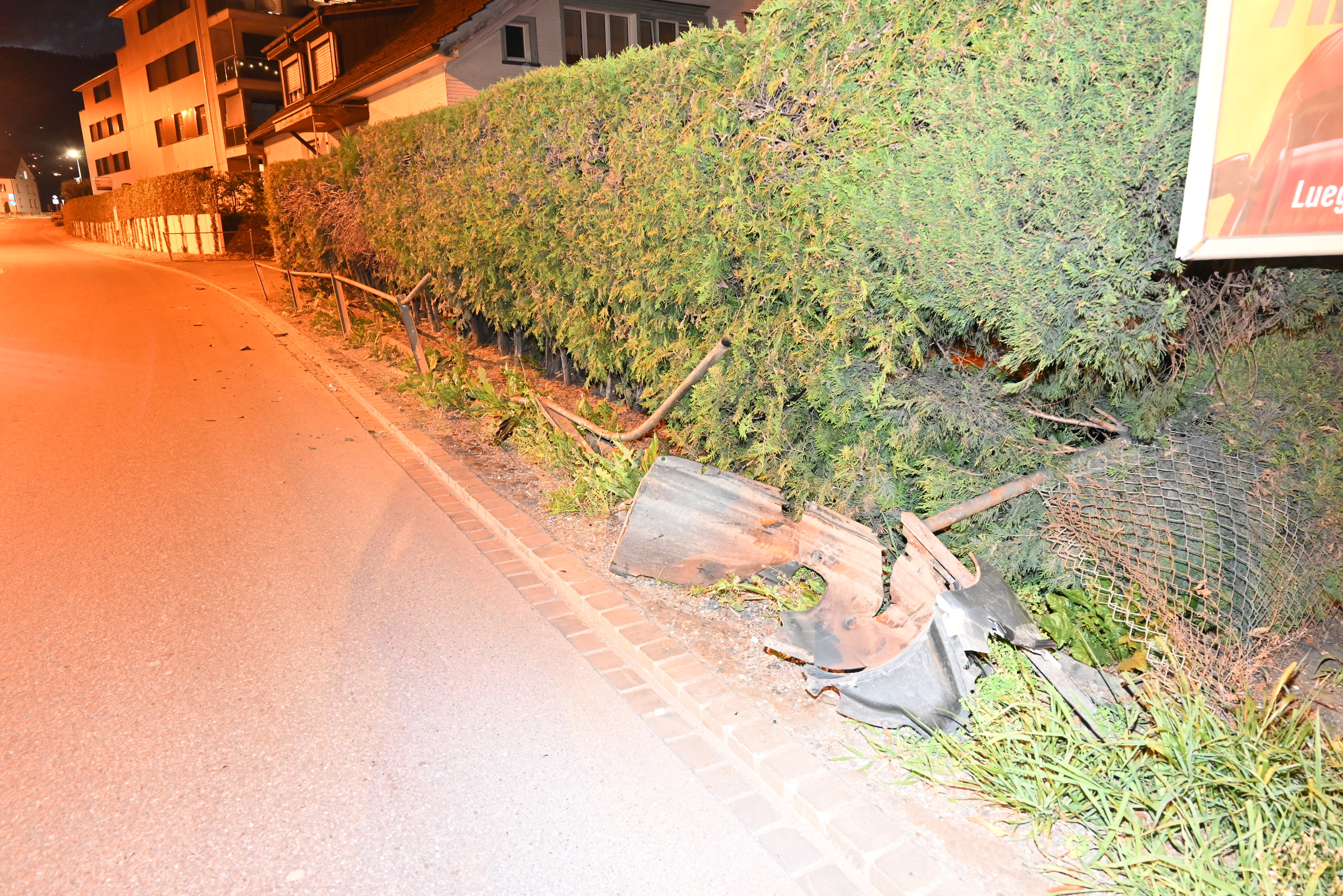 Schaden nach dem Unfall