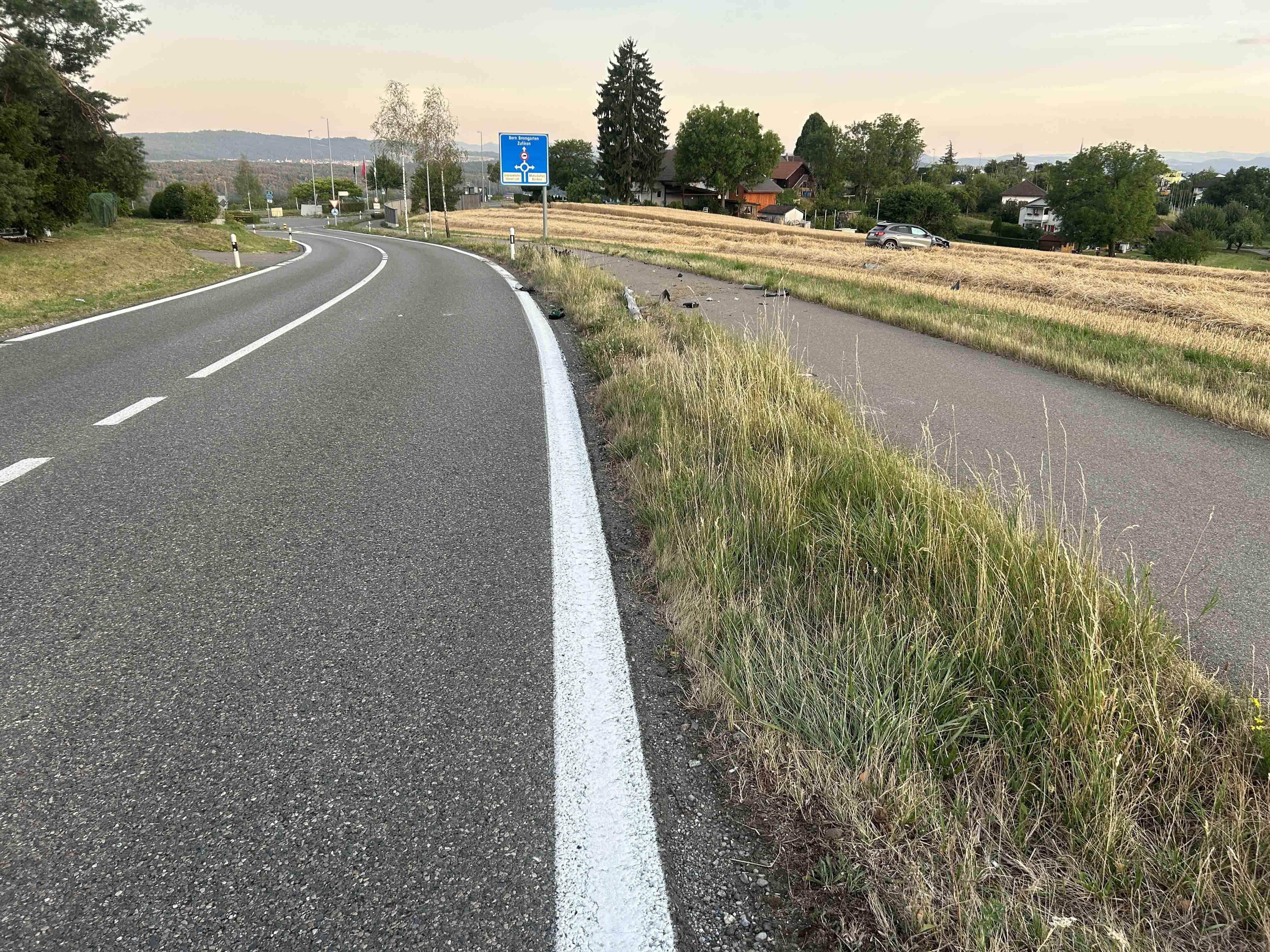 Überblick Unfallort