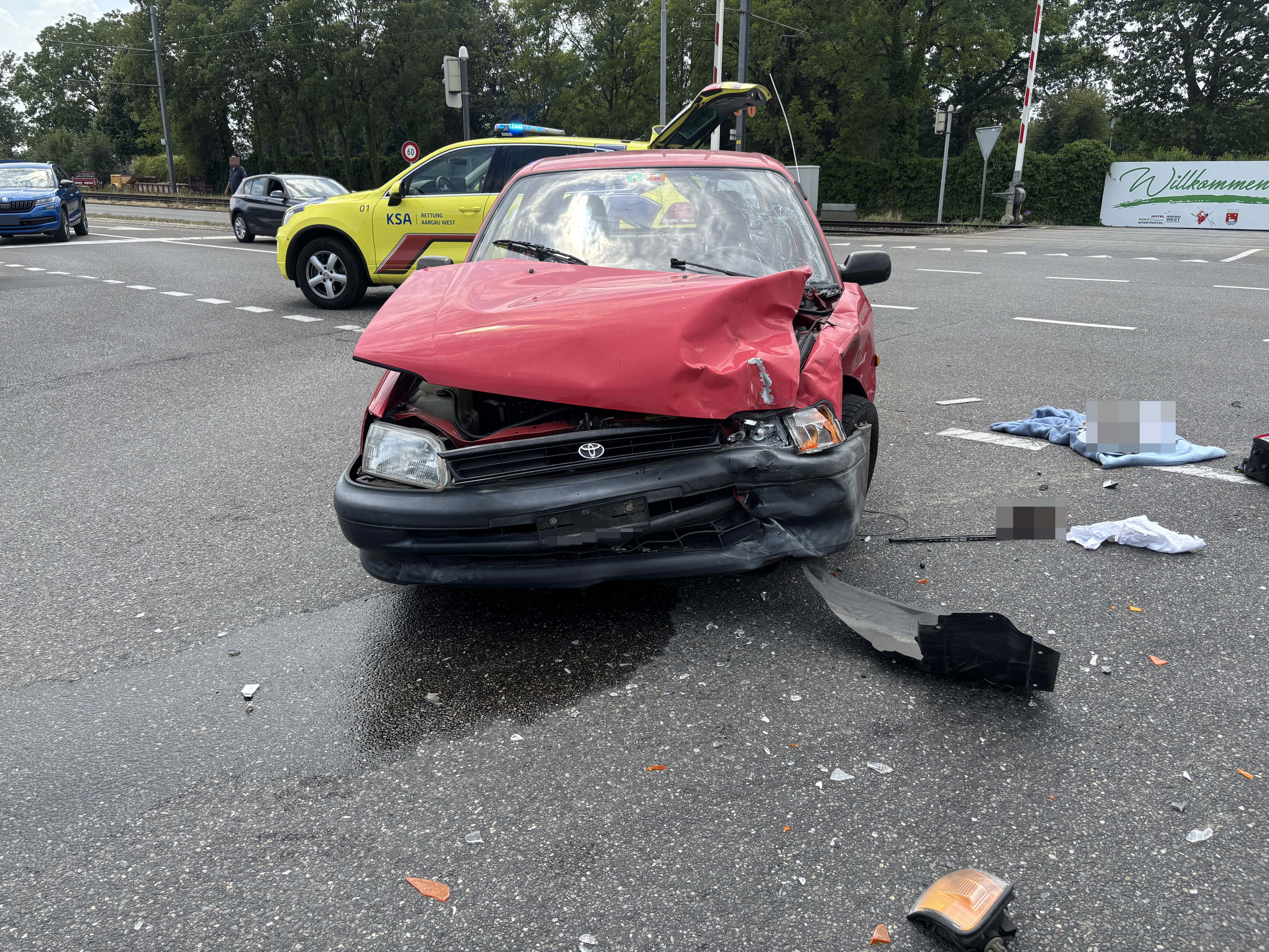 Überblick Unfallort