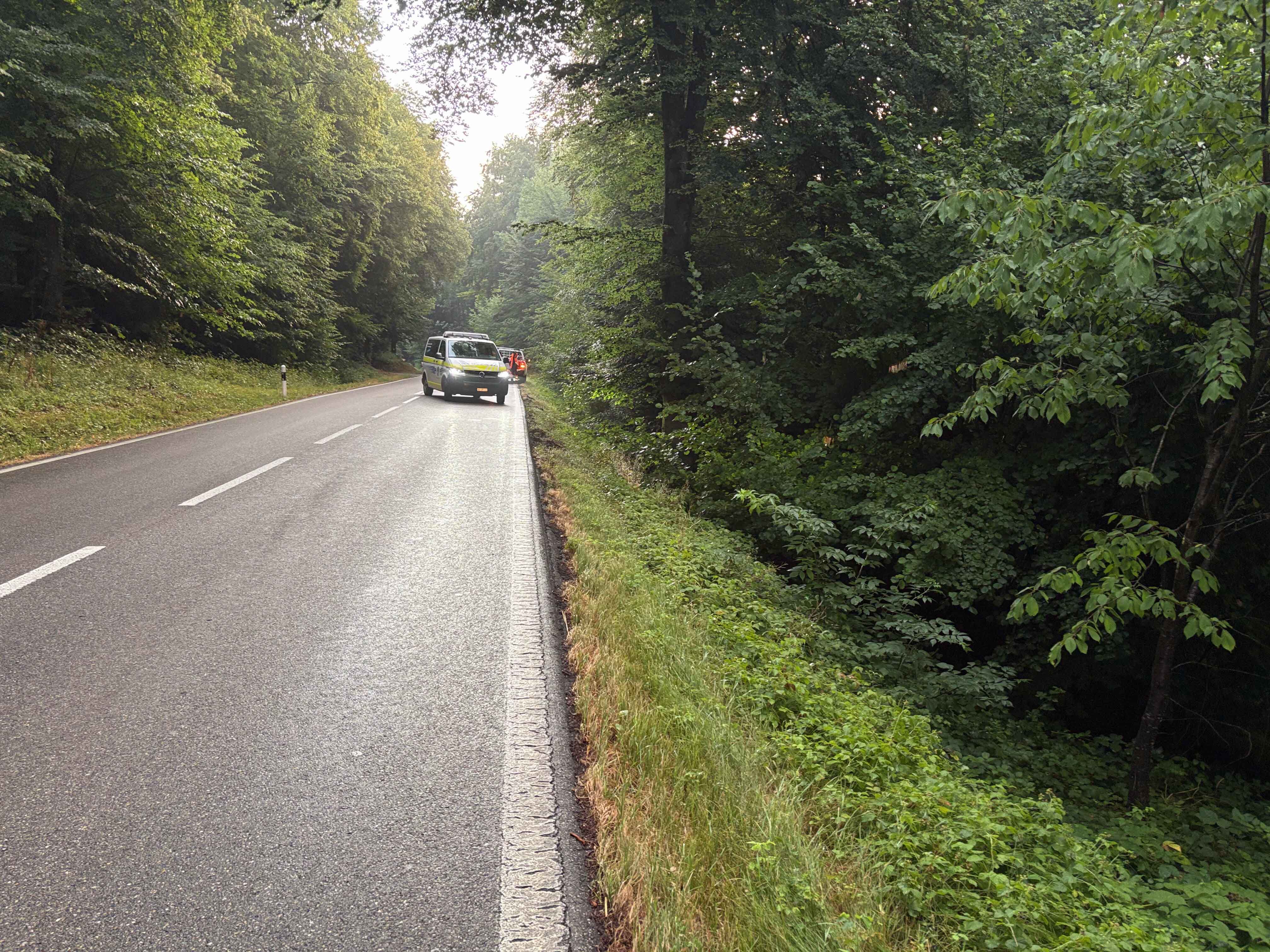 Überblick Unfallort