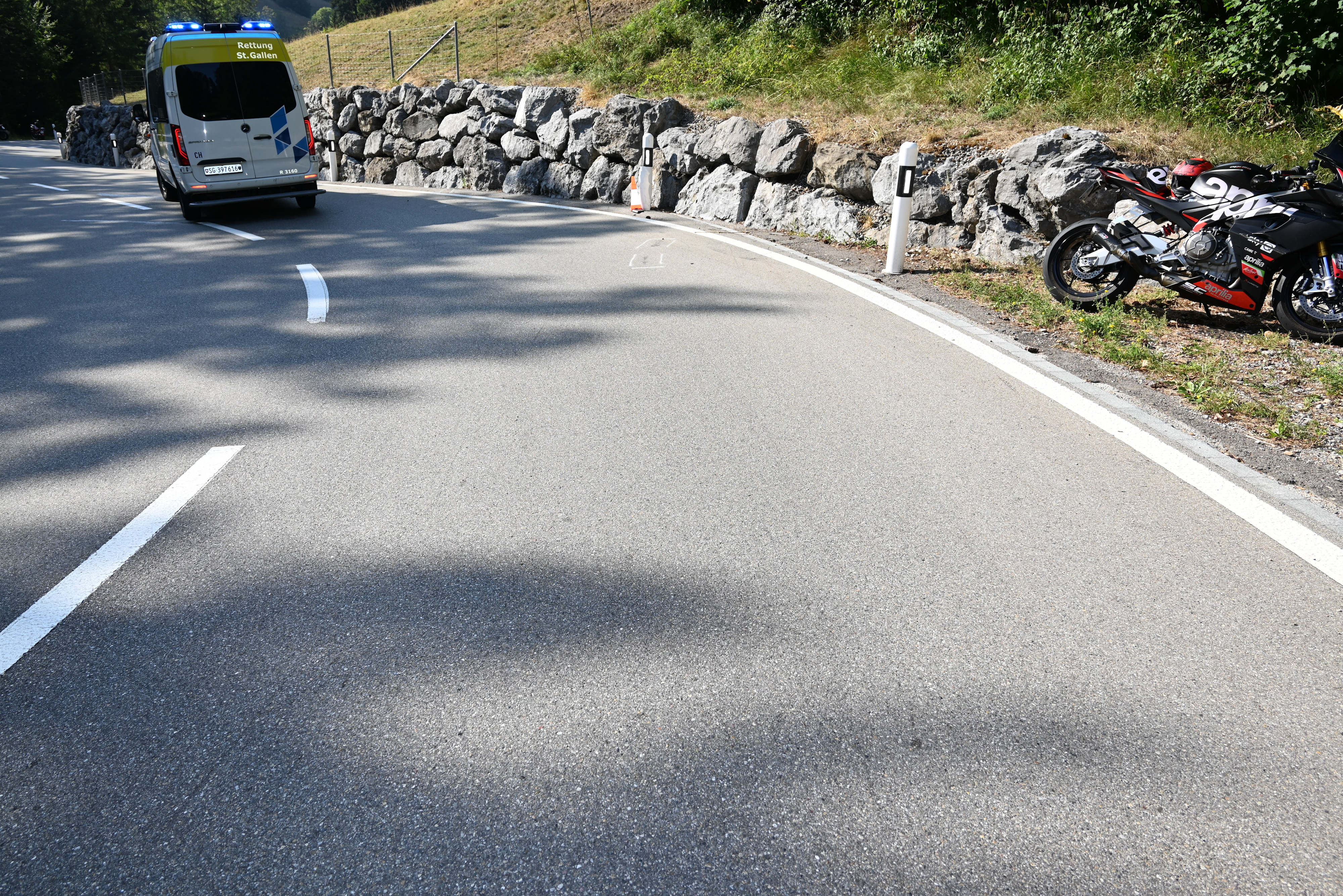 Überblick Unfallort