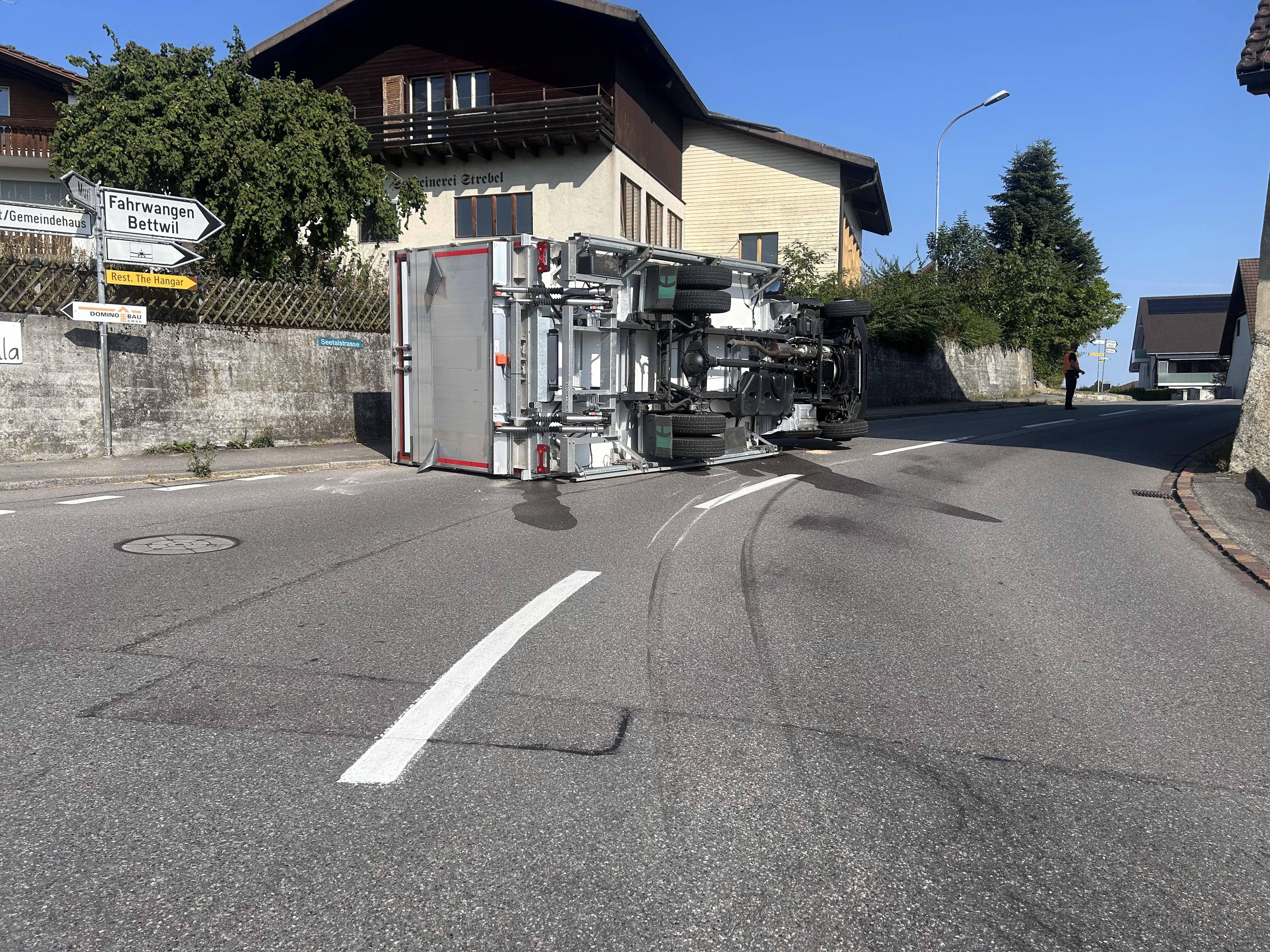 Überblick Unfallort