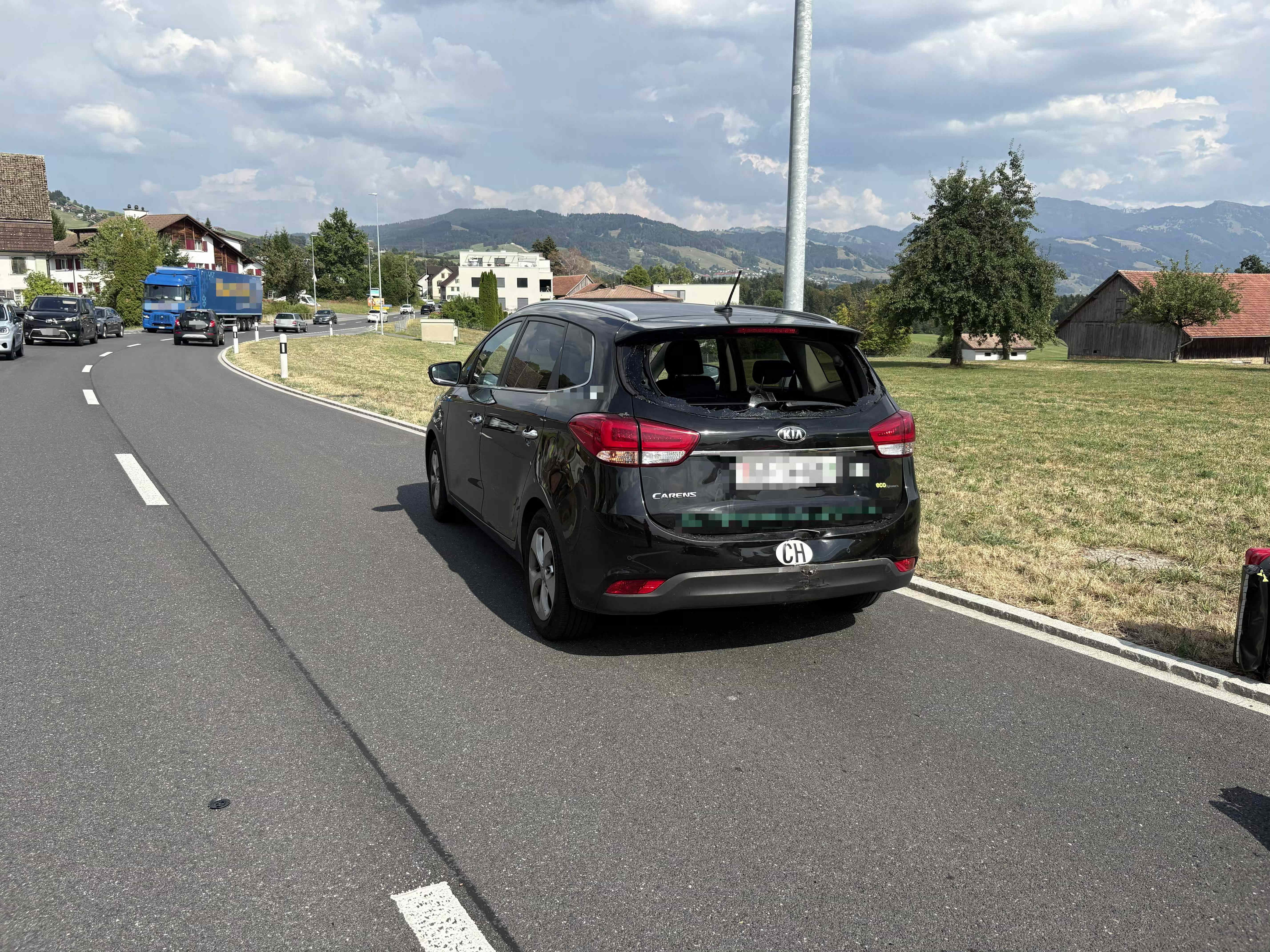 Beteiligtes Auto