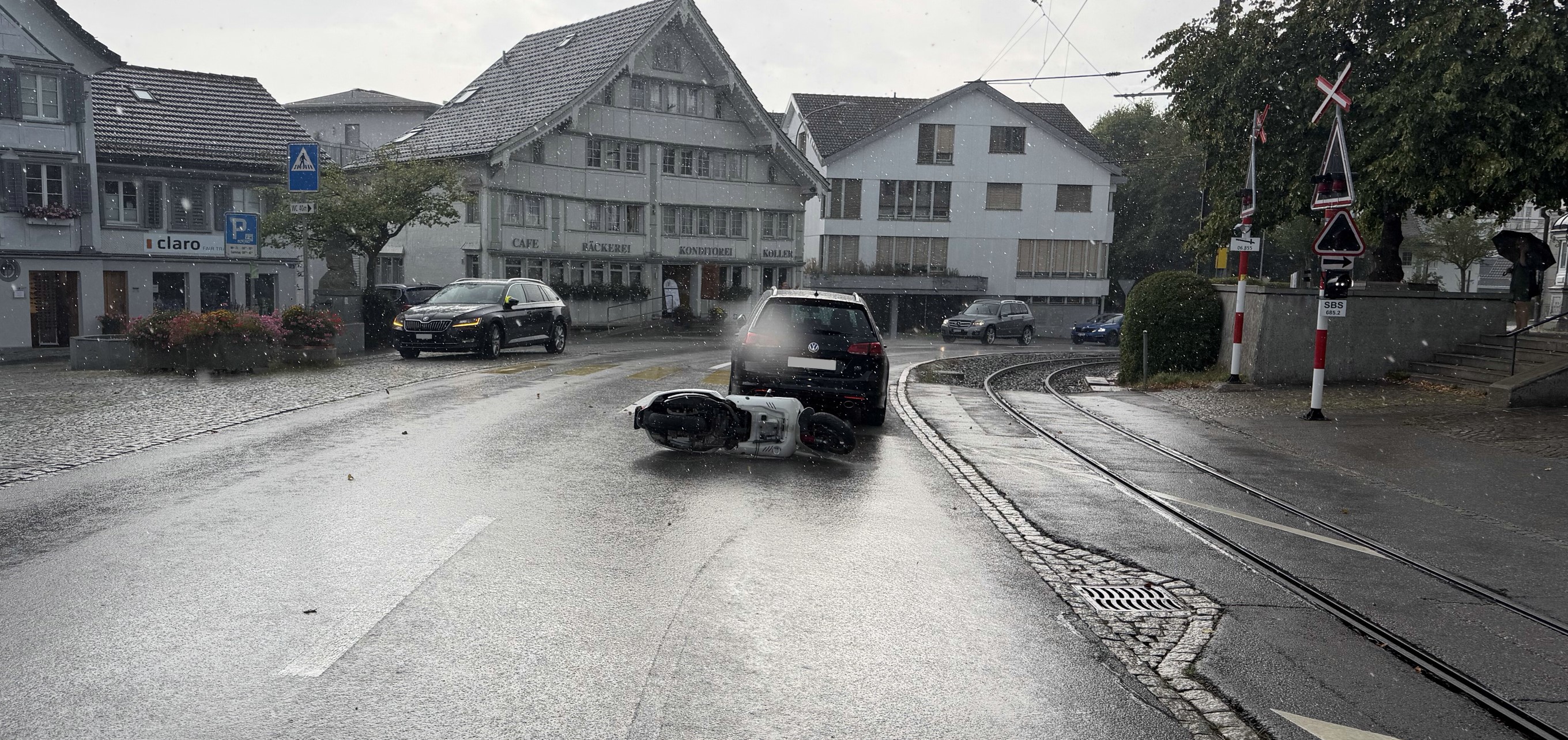 Überblick Unfallort