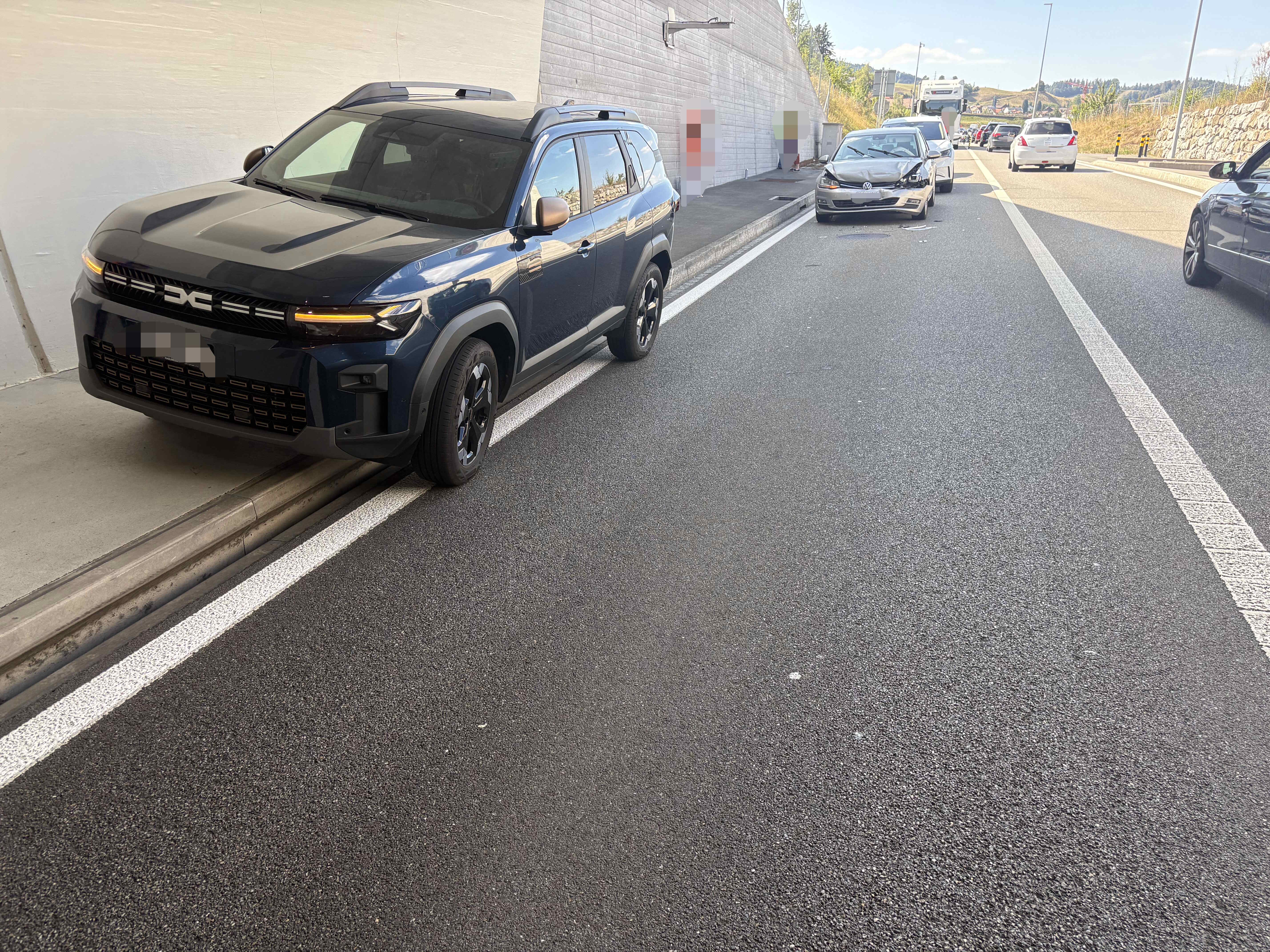 Überblick Unfallort