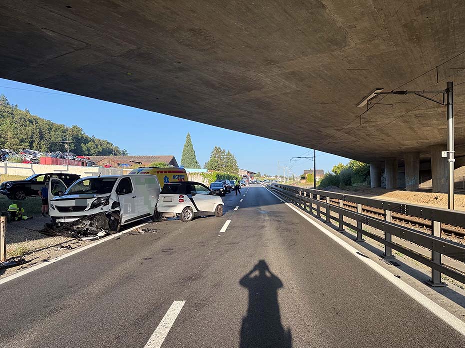 Überblick Unfallort