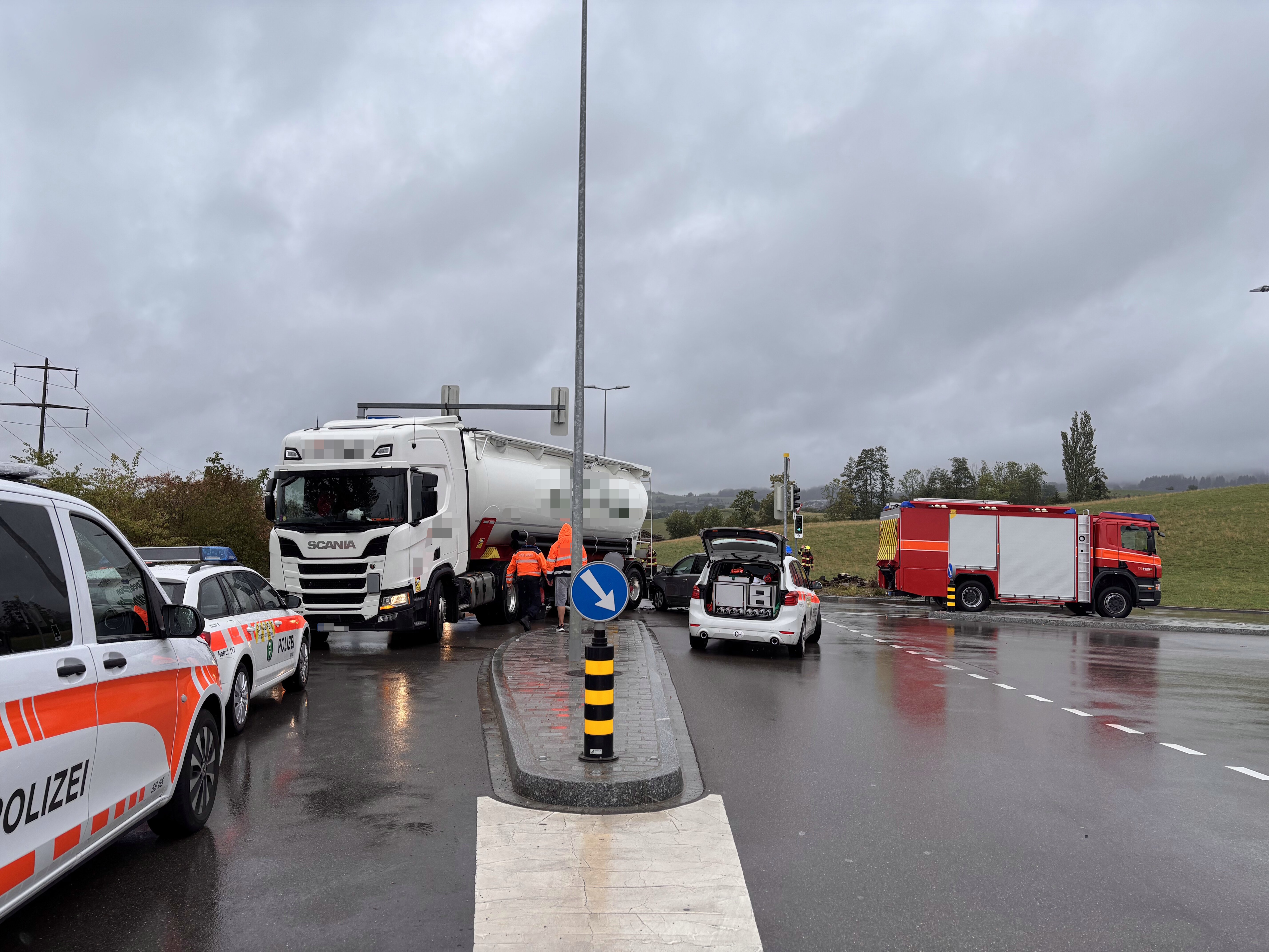 Hier ereignete sich der Unfall