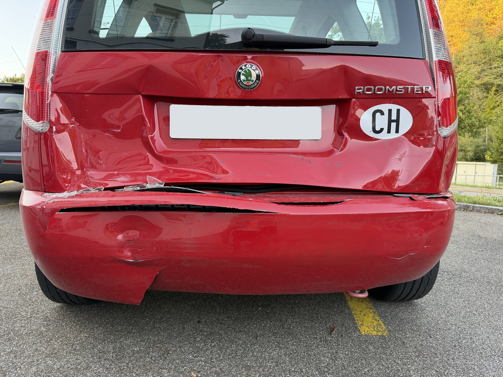 Schaden nach dem Unfall