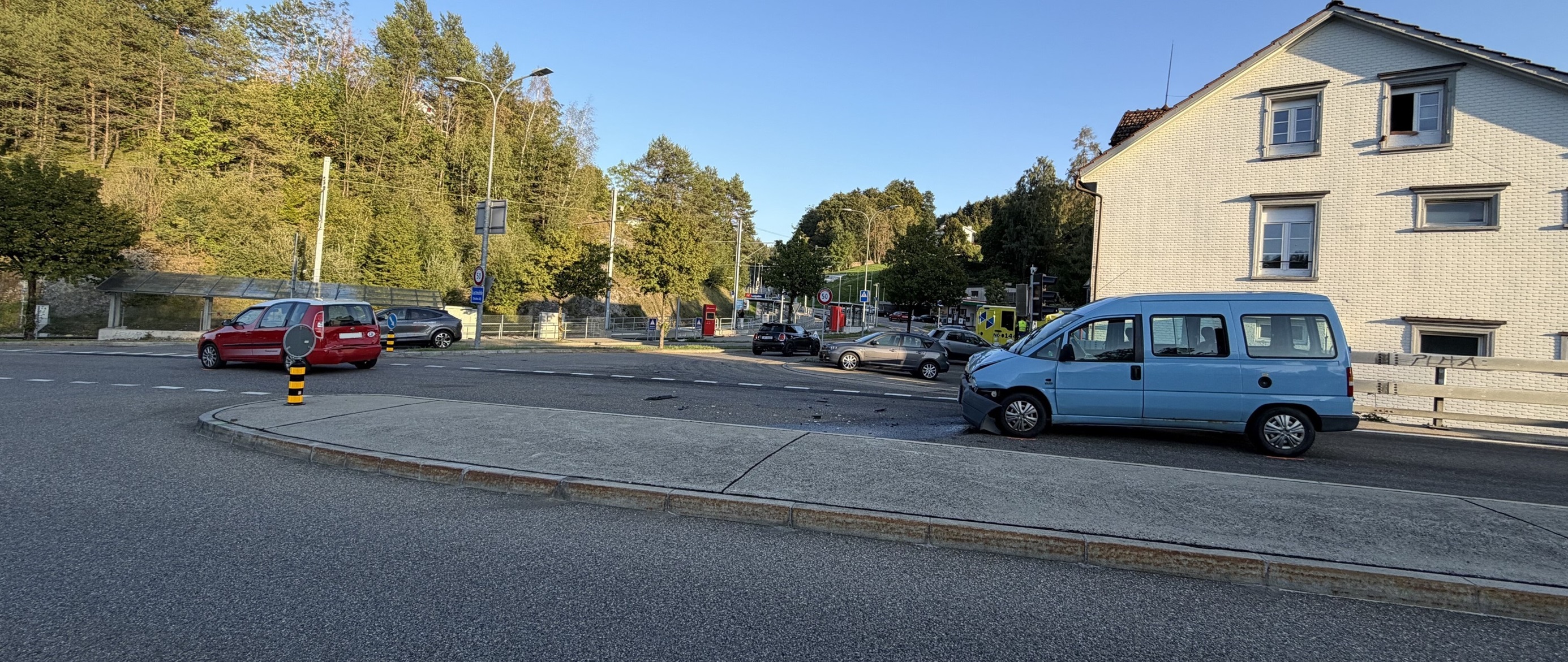 Überblick Unfallort