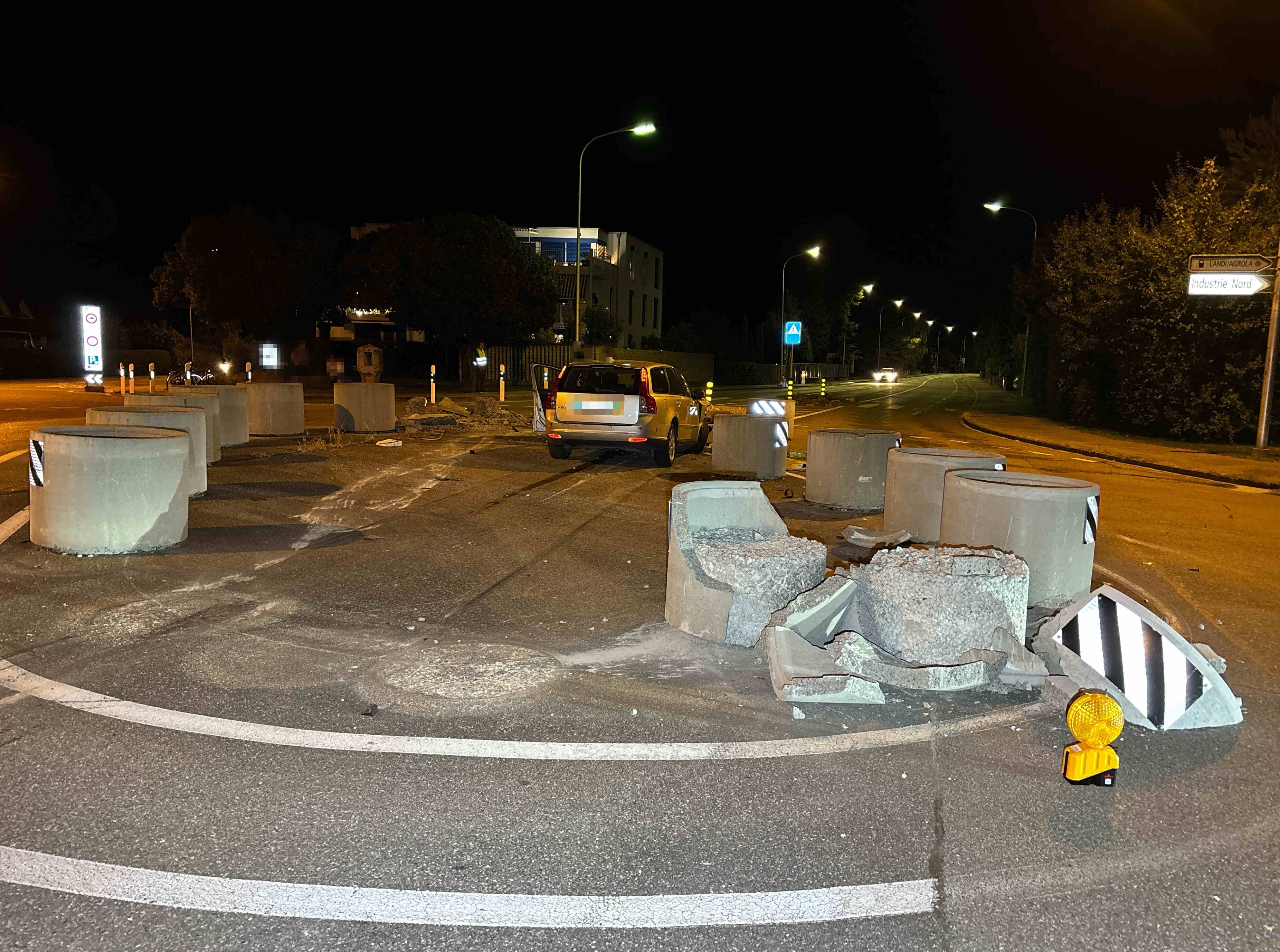 Überblick Unfallort