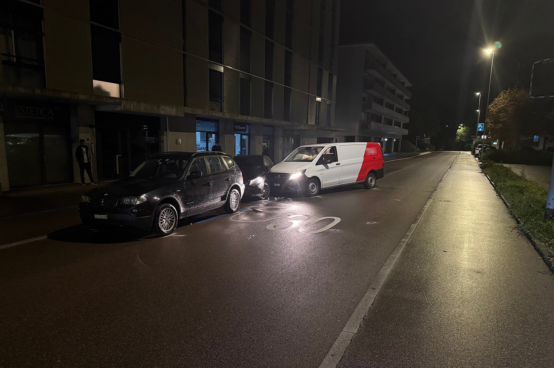 Überblick Unfallort