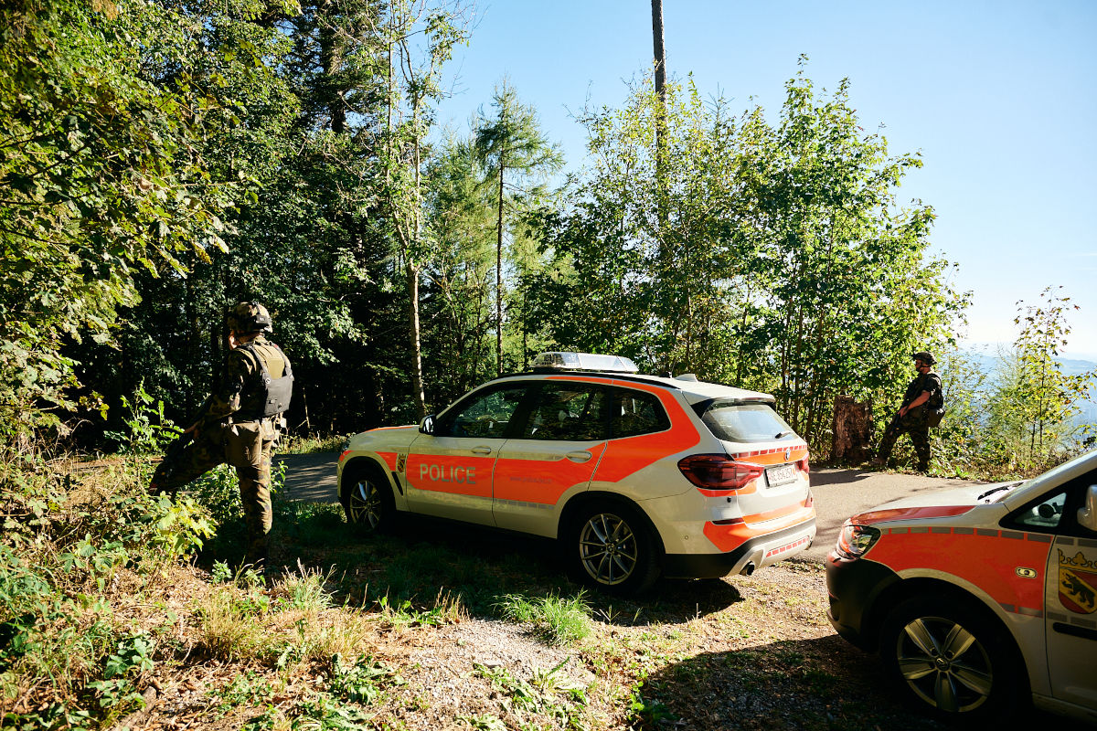 Training in anspruchsvollem Gelände.