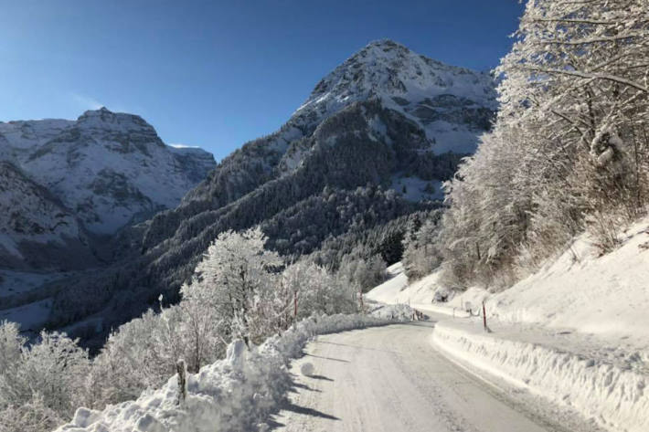 Strecke Urnerboden UR - Linthal GL