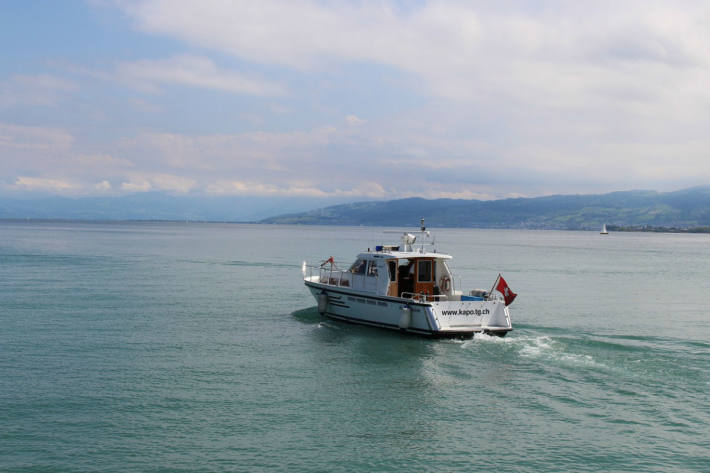 Ein Mann sprang gestern in Steckborn TG in den See und tauchte nicht mehr auf.