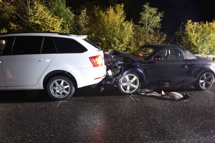 Bei dem Unfall wurde niemand verletzt