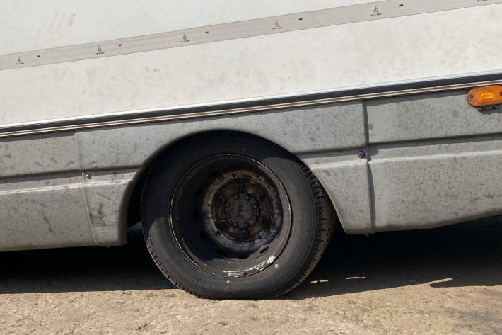 Statt den erlaubten 3,5 t wog der Lkw satte 8,03 t.
