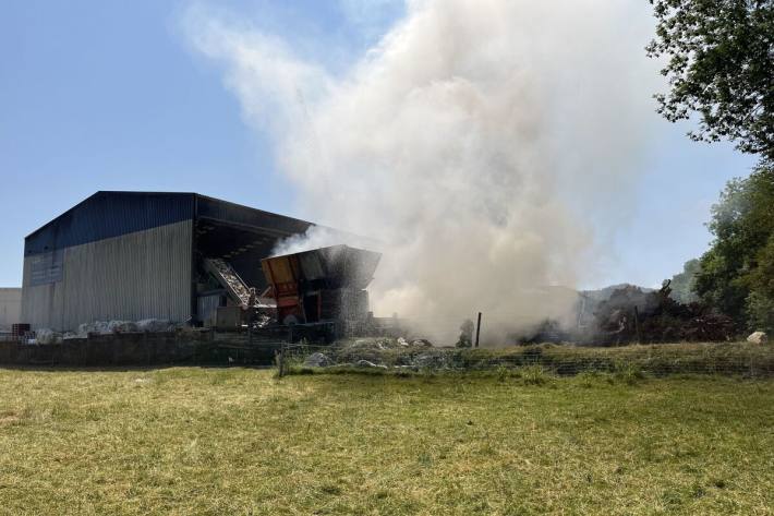 Die Feuerwehr konnte den Brand erfolgreich löschen