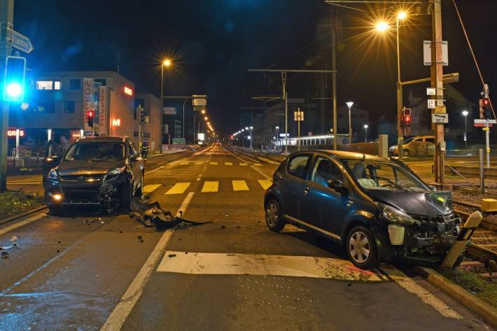 In Hitzkirch LU kam es gestern zu einem heftigen Crash.