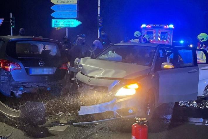 An beiden Fahrzeugen entstand jeweils Sachschaden