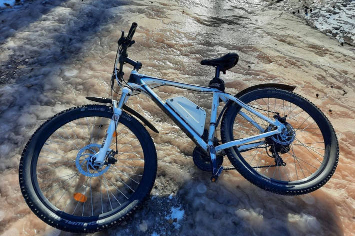 Mit diesem E-Bike war der Vermisste zuletzt unterwegs.