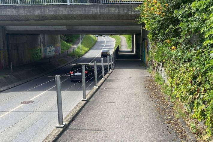 Zwei Fahrradfahrer stürzten 