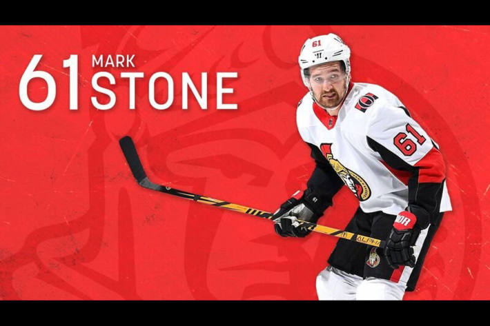 Mark Stone verlängert für ein Jahr bei den Sens