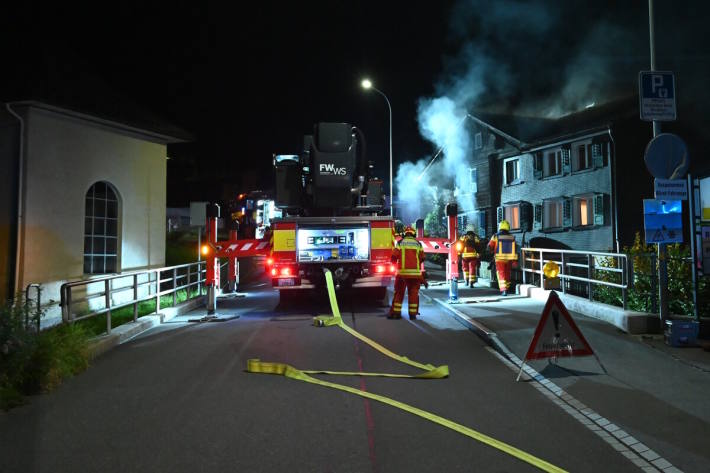 Die Feuerwehr konnte den Brand erfolgreich löschen