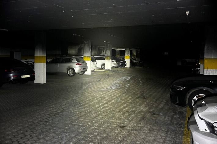 Um 00.30 Uhr konnte das Feuer gelöscht werden