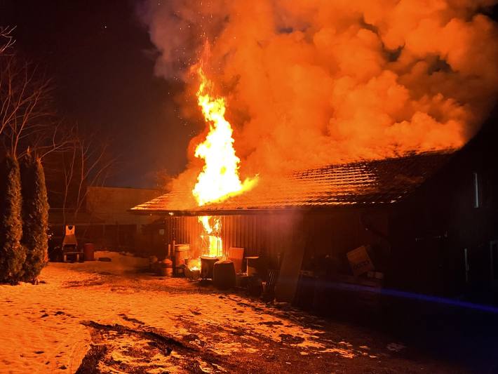 Beim Brand in Winterthur wurde niemand verletzt.