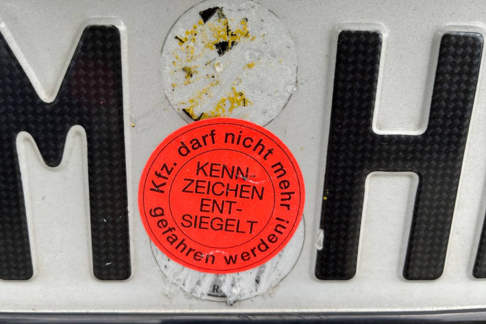 Bei zwei Fahrzeugen war der Versicherungsschutz erloschen.