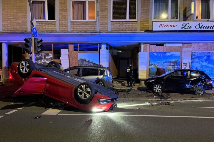 Auf dem Dach liegen geblieben