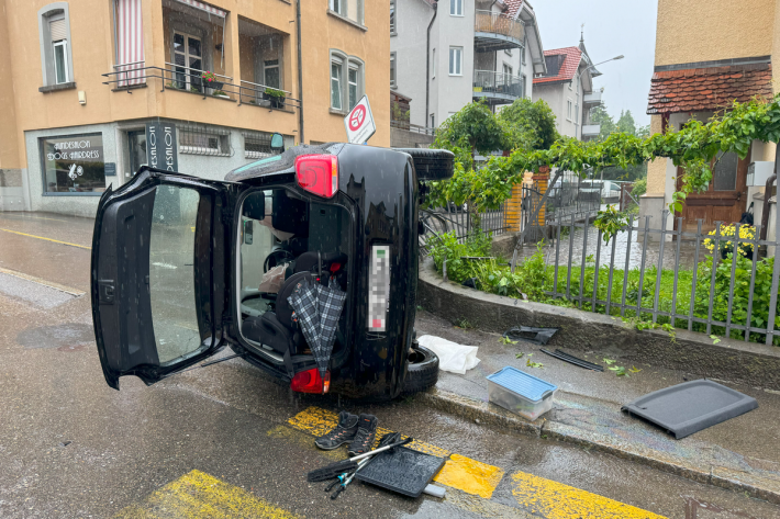 Am Auto entstand Totalschaden