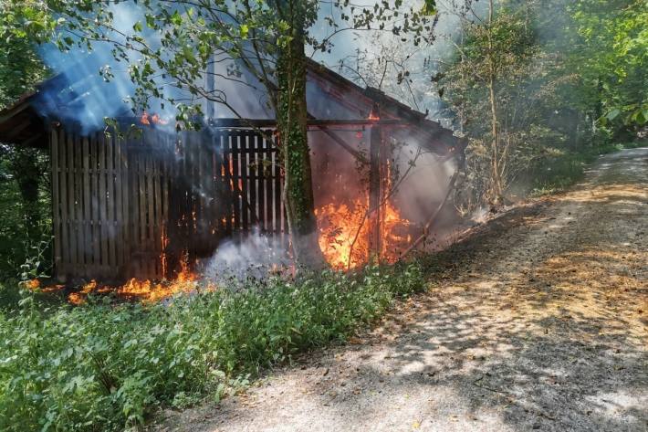 Holzschopfbrand in Seengen