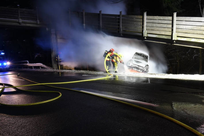 Autolenker bei Kollision tödlich verletzt