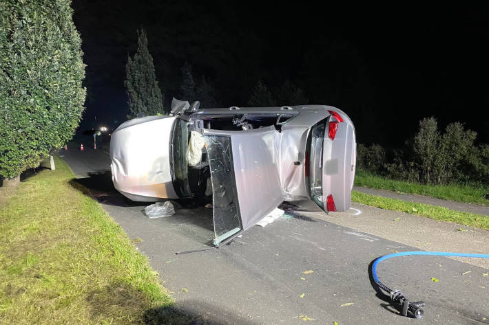 Verkehrsunfall in Bruckhausen