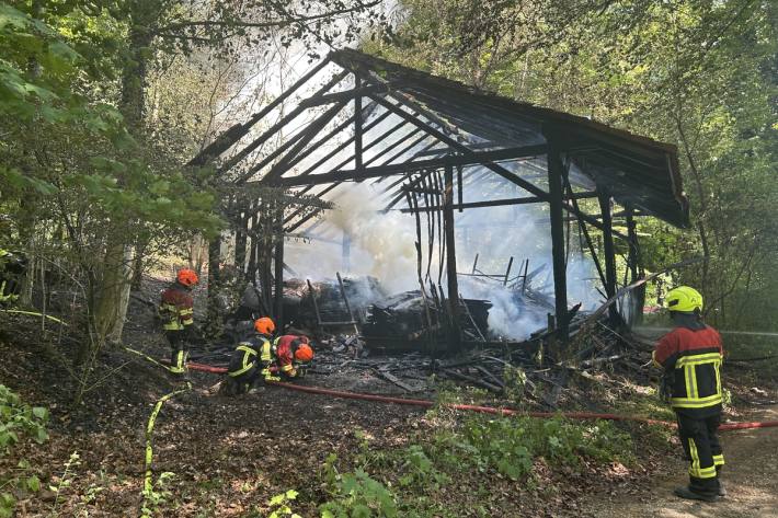 Die Feuerwehr konnte den Brand erfolgreich löschen