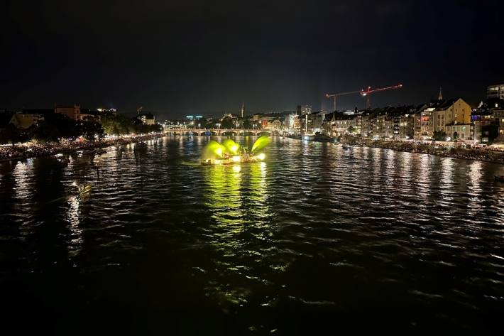 Die Sanität der Rettung Basel-Stadt leistete insgesamt sieben Einsätze rund um die Bundesfeier