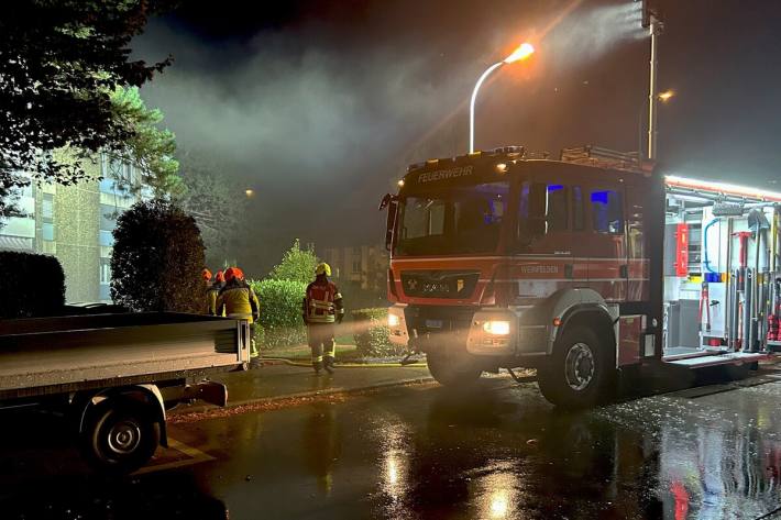 Die Feuerwehr konnte den Brand erfolgreich löschen